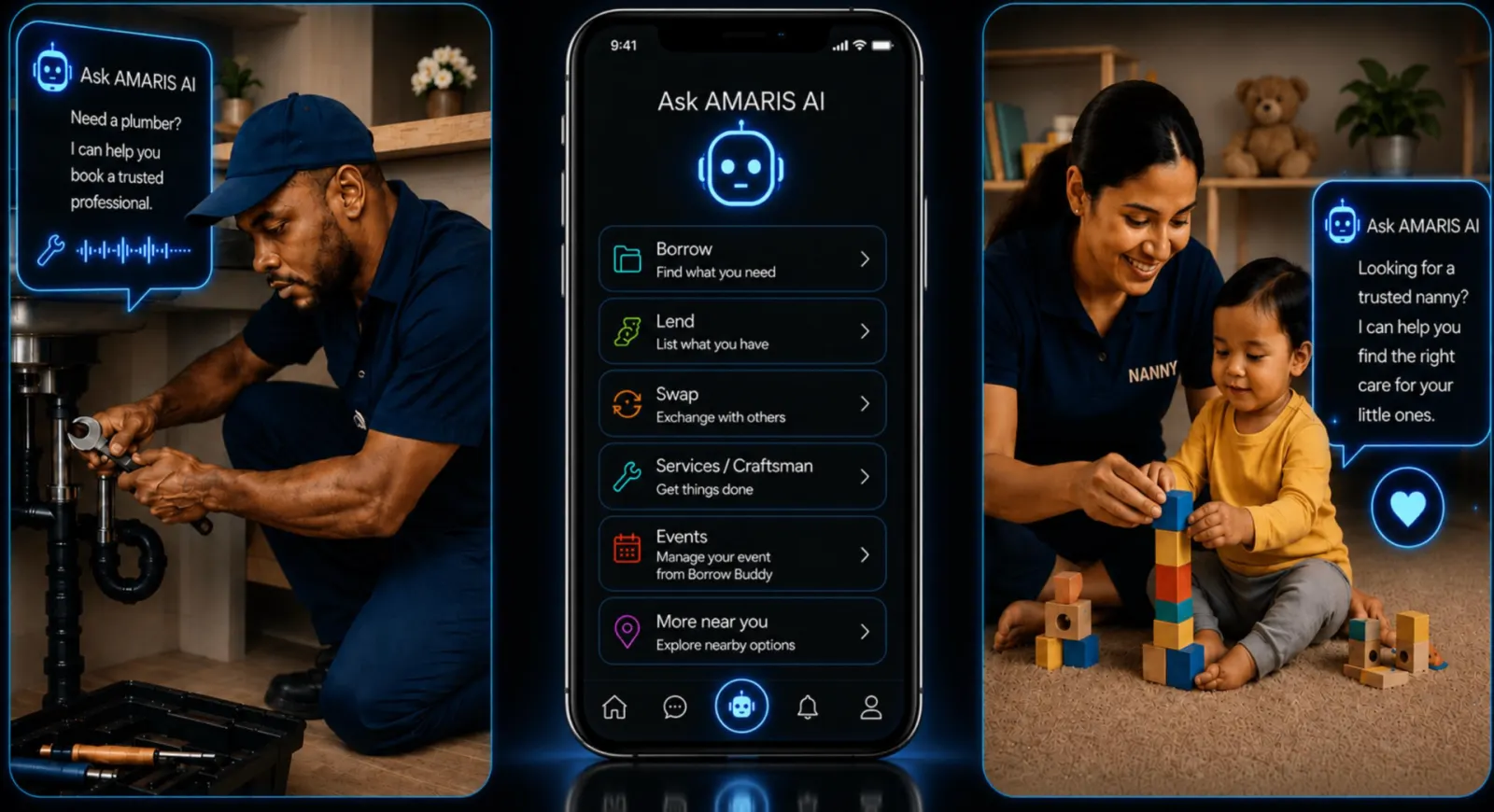 BorrowBuddy service — AMARIS AI